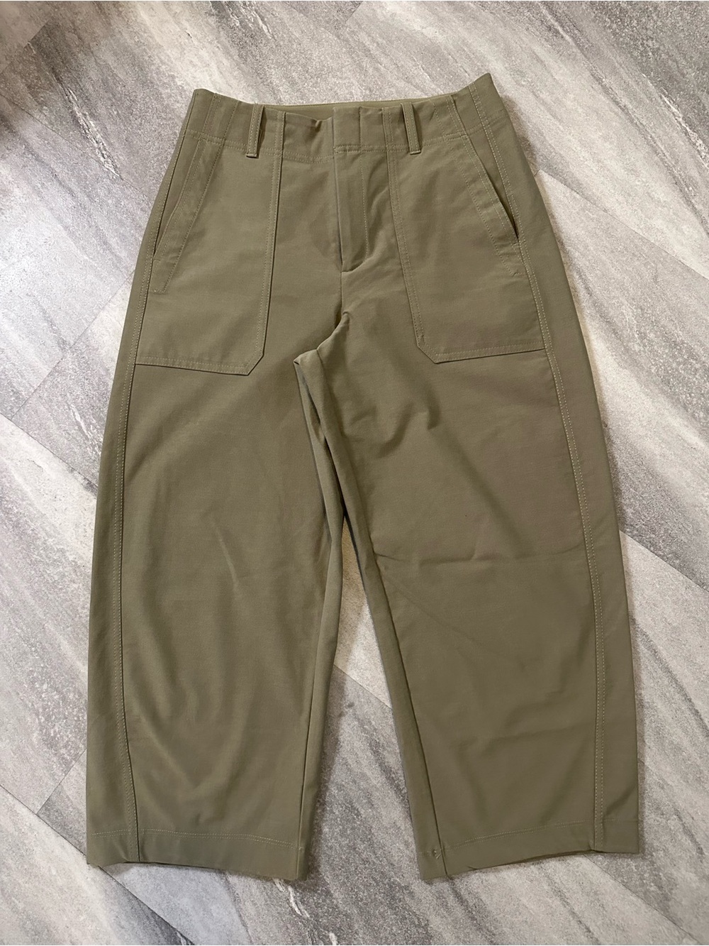 Athleta Skyline Pants olive green 8